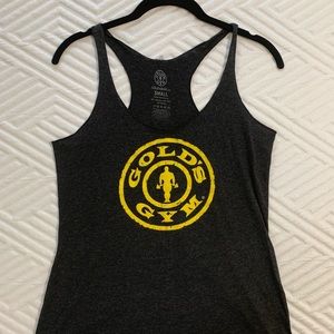 Golds Gym Tank- Stronger than the boys